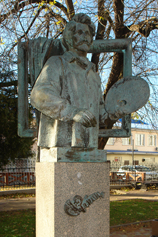 Краснодар. Памятник Илье Ефимовичу Репину