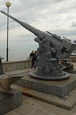 Новороссийск. 100 мм. Б-24 орудие