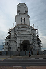 Новороссийск. Строительство храма Святых Петра и Февронии Муромских