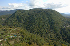 Абхазия. Новый Афон. Афонская гора, вид с Апсарской горы